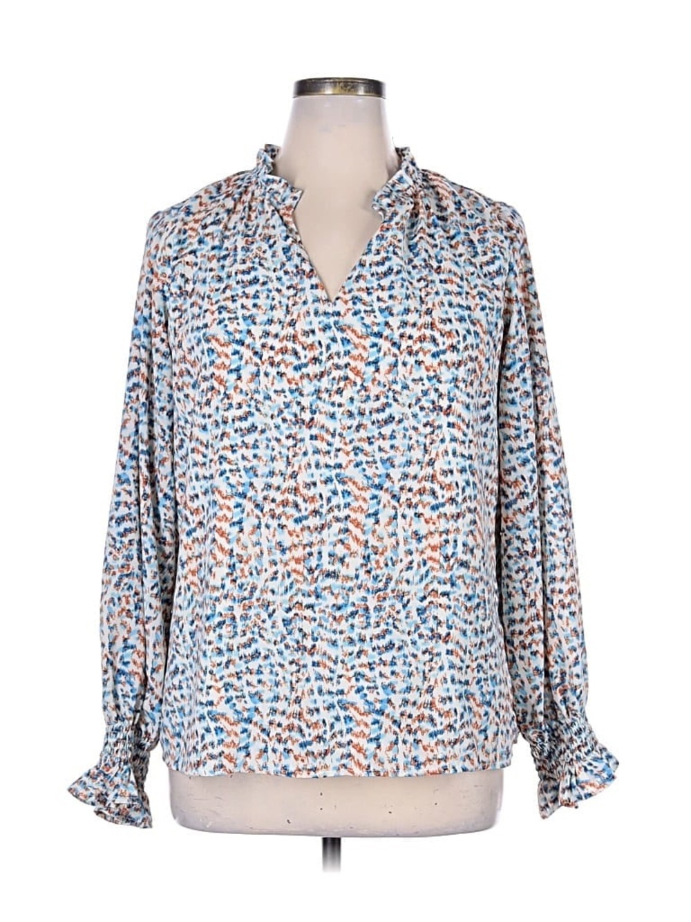 Fashion Multi-Colored Blouse Sz XL 🌈✨